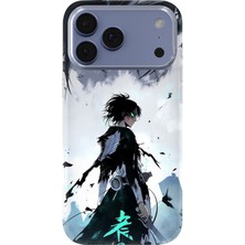 Lelia iPhone 17 Pro Max Uyumlu Baskılı Şeffaf Telefon Kılıfı | Koleksiyon: Animesoul Sketchbook