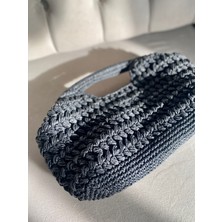 Rabika Fıstık Hasır El Çantası