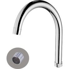 Kaia Life Mix Delta Su Tasarruflu Paslanmaz Lavabo Batarya Borusu