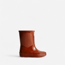 Hunter Kids First Gloss Boot Çocuk Bordo Bot Hfrk0036252-Mlr