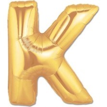 Kaia Life Altın Sarısı Folyo Harf Balon 1 Metre