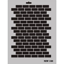 Pazarcan New Seri N-160 Stencil 35X25 cm