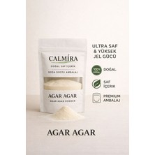Calmira Agar Agar / 900 Blom / 25 gr / Su Yosunu Özütü / Bitkisel Jelatin / Vegan / Helal Sertifikalı