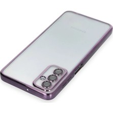 Sh Ticaret Newface Galaxy M23 Kılıf Lensli Silikon - Mor