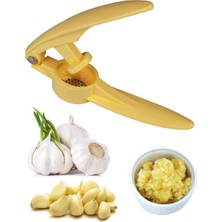 Güvenli Sepet  Pratik Kolay Yıkanabilir Sarımsak Ezme Aparatı Sarımsak Ezici Pres