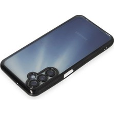 Sh Ticaret Newface Galaxy A25 5g Kılıf Lensli Silikon - Siyah