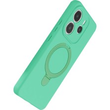 Sh Ticaret Newface Redmi Note 14 4g Magsafe Standlı Kapak - Yeşil