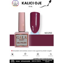 Gala Smart  Bordo Kalıcı Oje 10 ml Oje Kodu: 250