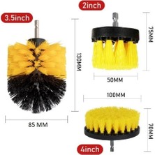 Kaia Life Matkap Ucuna Takılan 3'lü Fırça  Temizlik Seti