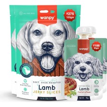 Braventa Collection Wanpy Yumuşak Kuzu Eti Dilimleri Köpek Ödülü, 100 Gram