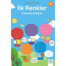 1001 Çiçek Kitaplar Ilk Renkler Çıkartma Kitabım- 250 Çıkartma