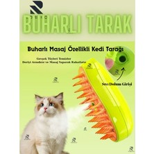 Romingo Buharlı Kedi Tarağı Köpek Tarağı Tüy Toplama Kedi Fırçası Kedi Tüy Toplayıcı