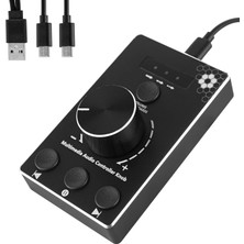 Braventa Collection Coverzone Ses Düğmesi, Pc Için USB Ses Kontrol Düğmesi, Tek Tıkla Sessiz Işlevli Multimedya Denetley