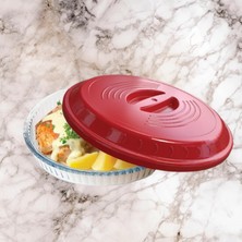 Braventa Collection Tineke Plastik Buhar Kanallı Yuvarlak Borcam Kapağı