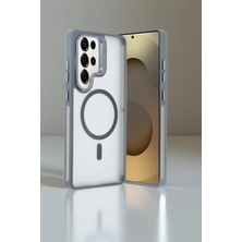 Olinea Galaxy S25 Flet Lens Magsafe Kapak - Lacivert