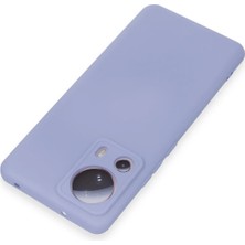 Olinea Newface Mi 13 Lite Kılıf Nano Içi Kadife Silikon - Lila