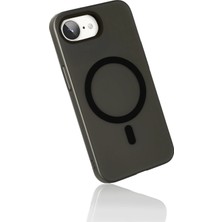 Olinea Iphone 16E Tuna Pc Slim Magsafe Kapak - Titan Gri