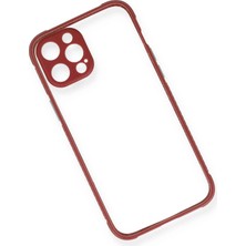 Starseven Newface Iphone 12 Kılıf Miami Şeffaf Silikon - Fuşya