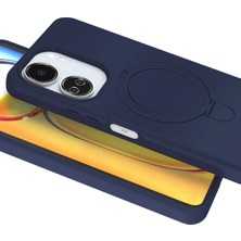 Epilons Newface Redmi 13C Magsafe Standlı Kapak - Lacivert