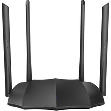 Binbir Göz Bilgisayar Tenda Ac8 AC1200 4 Port Gıgabıt 4 Anten Dualband Router