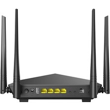 Binbir Göz Bilgisayar Tenda V12 AC1200 4 Port 4 Anten Dualband Vdsl2/adsl2+ Modem Router