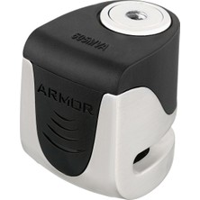 Armor 605 Mva 5.5 mm Renkli USB Şarjlı Alarmlı Disk Kilidi (Vespa Uyumlu)
