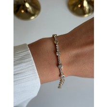 Houseki Xuping Sıralı Taşlı Su Yolu Bileklik