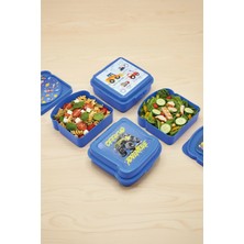 M&L Lunch Box 4'lü Çocuk Beslenme Kutusu Seti - Okul, Kreş ve Anaokulu Için 500 ml Saklama Kabı