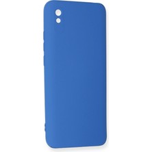 Esranın Dünyası Newface Xiaomi Redmi 9A Kılıf Nano Içi Kadife Silikon - Mavi RSSH34-ESRDNS