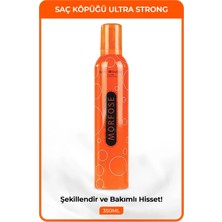 ModaSize Ultra Strong Saç Köpük 350 ml - Ultra Güçlü Tutuş - Mrfs