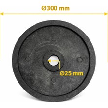 Osimo 12 No Et Kıyma Plastik Büyük Kasnak