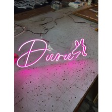 Neonled Isme Özel Neon LED Dizayn "duru" Kişiye Özel Dekoratif Aydınlatma