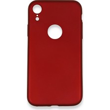 iPhone Xr Kılıf First Silikon - BORDO-(5796) - EMTHBA5075-3956