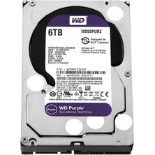 Western Digital WD60PURZ 6 Tb Sata6 64MB 7-24 Purple Harddisk