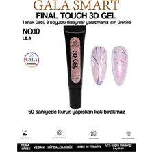Gala Smart  3D 3 Boyutlu Nail Art Jeli No:3d-10