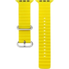 Ferro Sarı Silikon 44 mm Saat Kordonu FSWSK244-Y