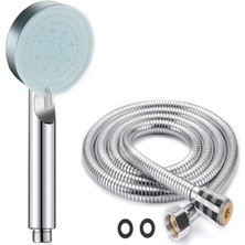 Hype Store 5f Duş Başlığı Seti, Ekstra Yüksek Basınçlı Başlık ve Ekstra Uzun Banyo Hortumu (Asorti Ürün, Renk V