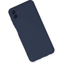 Olinea Newface Galaxy A04E Kılıf Nano Içi Kadife Silikon - Lacivert