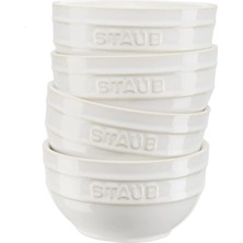 Hype Store Staub, Kase 14 cm Set, 4'lü, Yuvarlak, Ceramic By Staub