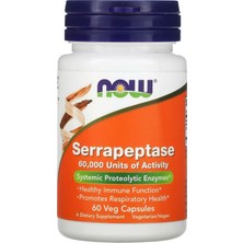 Now Foods Serraptase 60.000 Units Of Activty 60 Kapsül