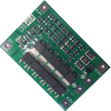 China 3s 40A Bms 12.6V 18650 Balanslı Pil Şarj Koruma Modülü