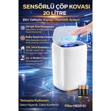 Kaia Life Sensörlü Teknolojik Çöp Kovası