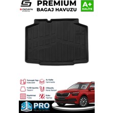 Universal S-Dizayn Skoda Kamiq 3D Pro Bagaj Havuzu 2019 Üzeri A+ Kalite