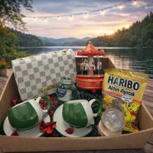 OEM Sevgililer Gününe Özel Çanta  Atlı Karınca Gezegen Küre Reöalı Kadın Konsept Premium Hediye Kutusu