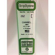 Evergreen 262 2,0*355 mm U PROFIL-4ADET -Beyaz