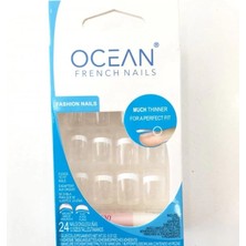 Eco Lounge Şeffaf Takma Tırnak (Ince French) 192A