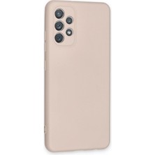 Sh Ticaret Newface Galaxy A72 Kılıf Nano Içi Kadife Silikon - Pudra