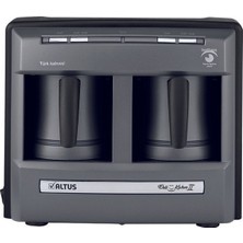 Altus Bol Köpüklü Taşma Emniyetli Şık Tasarım Türk Kahve Makinesi Beyaz Al 799