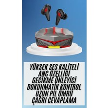 Astraltech Dokunmatik Kontrol Tws Işıklı Kulakiçi Bluetooth Kulaklık Kablosuz Oyuncu Kulaklığı