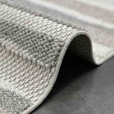 Woolen Halı Woolen Disney Anti Alerjik Bukle Halı 8001 Krem